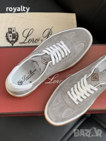 Loro Piana - Естествен Велур Дамски Обувки , снимка 6 - Маратонки - 49483522