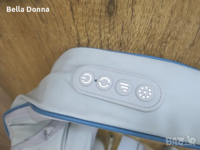 Електрически масажор за рамене и врат с нагряване, безжично USB презареждане, снимка 4 - Масажори - 50362133