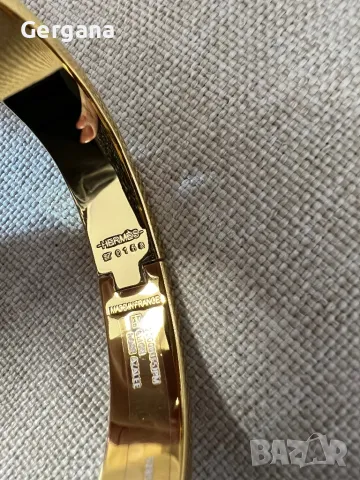 черна гривна Hermes, снимка 4 - Гривни - 48683702