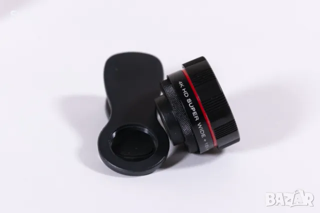 Комплект широкоъгълен и макро обектив за телефон/таблет, снимка 2 - Селфи стикове, аксесоари - 49581213
