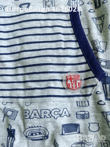 Хавлиена кърпа и бебешки гащеризон на Барселона., снимка 6 - Бебешки гащеризони - 50669487