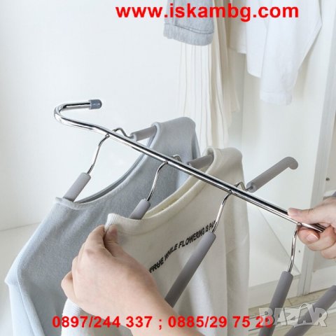 Мултифунционална закачалка органайзер 5 в 1 - код ПЕТ В ЕДНО-2497, снимка 6 - Други стоки за дома - 26712502