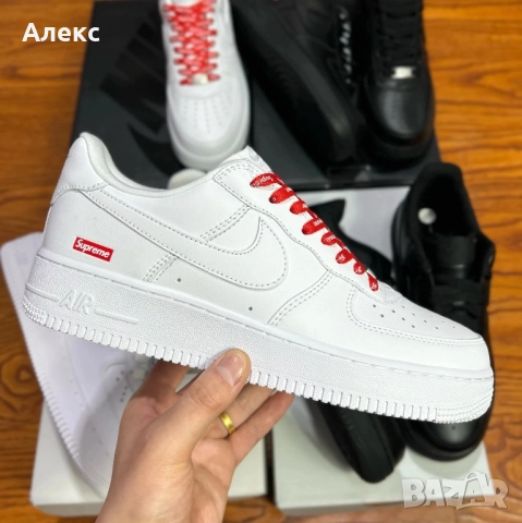 Nike Air Force 1 Low Supreme – бели