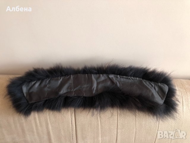Яка естествен косъм от лисица, снимка 8 - Шалове - 35325412