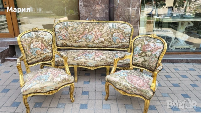 Холна гарнитура 035, снимка 7 - Дивани и мека мебел - 51165214