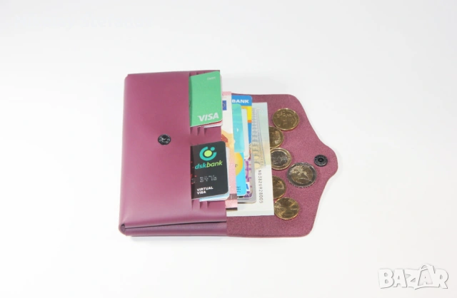 Дизайнерски оригами портфейл, снимка 4 - Портфейли, портмонета - 53328112