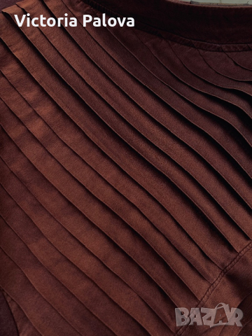 Луксозна дизайнерска блуза ADOLFO DOMINGUEZ, снимка 4 - Блузи с дълъг ръкав и пуловери - 44858176