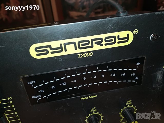 synergy t2000 mixer-внос england 1305231855, снимка 9 - Ресийвъри, усилватели, смесителни пултове - 40690853