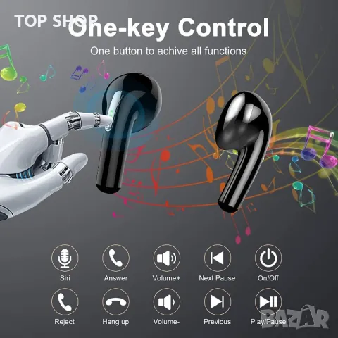 Безжични Bluetooth 5.2 слушалки J97,супер леки 40H,с дълбок бас IP7 Защита от вода/LED дисплей, снимка 3 - Слушалки и портативни колонки - 48788721