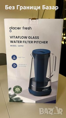 Нова 3L Филтрираща Кана за вода Елегантен Дизайн, Ефективна Филтрация, снимка 11 - Други стоки за дома - 43645812