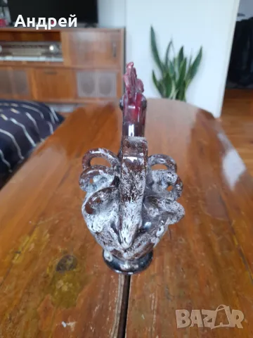 Стара керамична кана Петел, снимка 4 - Други ценни предмети - 49083299