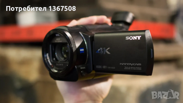 Видеокамера Sony FDR AX 33-4K, снимка 1 - Камери - 44933939