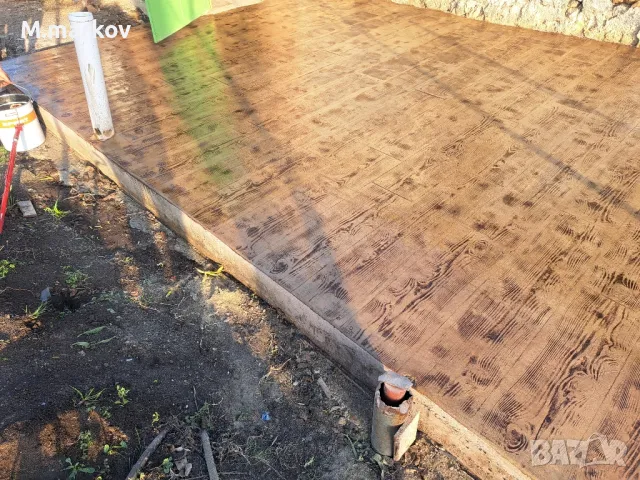 щампован бетон DELUX , снимка 8 - Други ремонти - 49298579