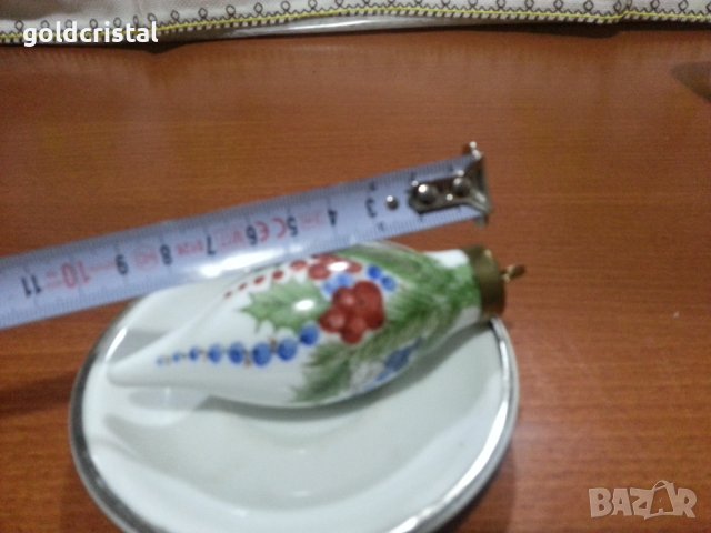 Порцеланова висулка за елха, снимка 6 - Антикварни и старинни предмети - 43245229