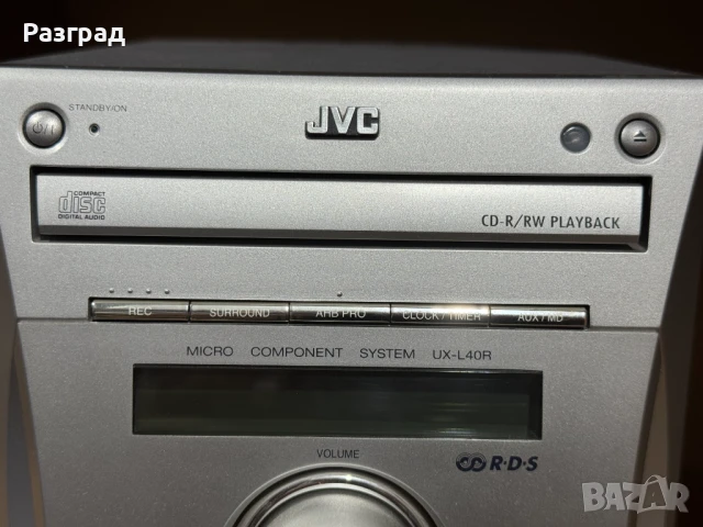 Аудиосистема  JVC CA-UXL40R, снимка 3 - Аудиосистеми - 51287696