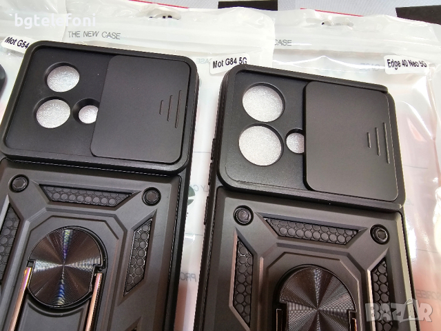 Motorola G13,G14,G24,G34,G54,G84,Edge 30 Neo,Edge 40 Neo Armor Ring case, снимка 4 - Калъфи, кейсове - 44847018