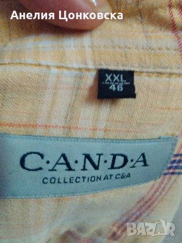 Голяма маркова лятна мъжка риза, снимка 1