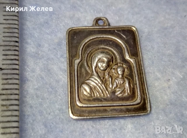 СТАРА ПРАВОСЛАВНА СРЕБЪРНА ИКОНКА Прсв. БОГОРОДИЦА с МЛАДЕНЕЦА ИИСУС ИКОНА СРЕБРО ВИСОКА ПРОБА 50196, снимка 8 - Антикварни и старинни предмети - 50542149