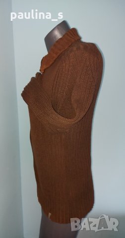 Памучен сучър тип жилетка "WE" fundamentals / голям размер , снимка 3 - Блузи с дълъг ръкав и пуловери - 32544038