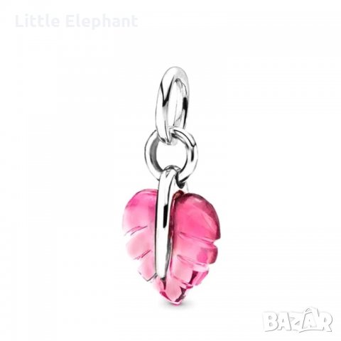 -50% off-Висящ елемент стъклено листо,серия Морано/нов