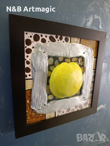 картина скулптура ябълка, снимка 2 - Картини - 51743686
