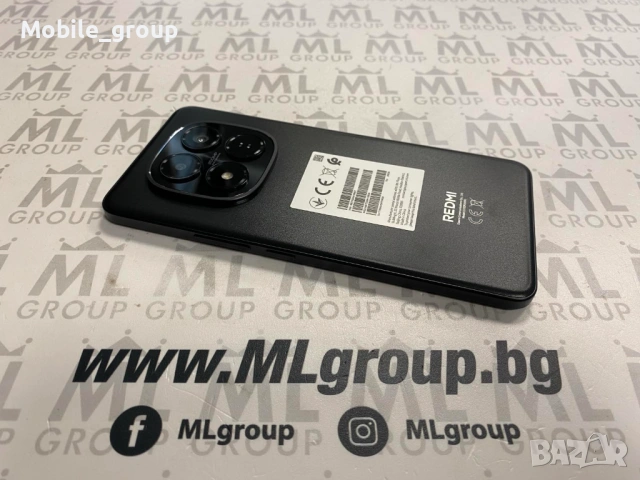 #MLgroup предлага Xiaomi Redmi Note 15 Pro 256GB / 8GB RAM Black, нов.