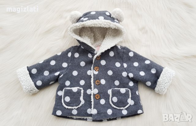 Бебешко палто 0-3 месеца, снимка 1 - Бебешки якета и елеци - 39947969