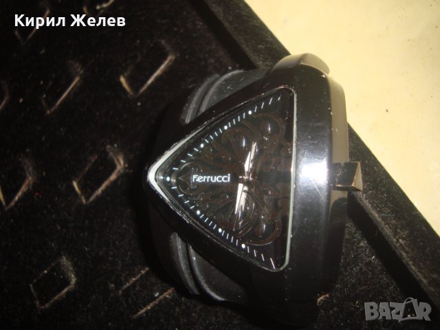 FERRUCCI МАРКОВ КВАРЦОВ МОДЕН ЧАСОВНИК ДИЗАЙНЕРСКИ МОДЕЛ 78871, снимка 2 - Мъжки - 32797178