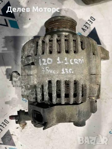 2616010 / 37300-2A401 Valeo 120A алтернатор Динамо от Hyundai I20 1.1 CRDI, 75 кс, 6 ск.