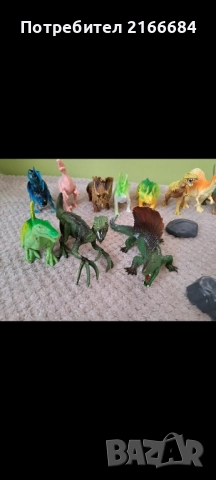 Детски играчки-гумени динозаври, снимка 3 - Други - 51747501