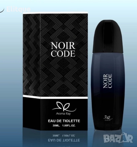 Тоалетна вода за мъже Noir Code Eau De Tiolette, снимка 2 - Мъжки парфюми - 52862751