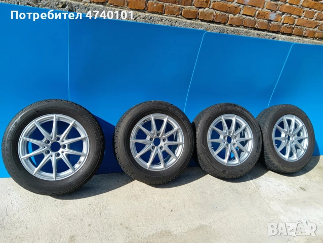 Джанти с гуми за Mercedes комплект 205/60/16