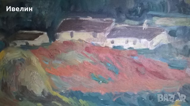 картина-селски пейзаж, снимка 3 - Картини - 28040411