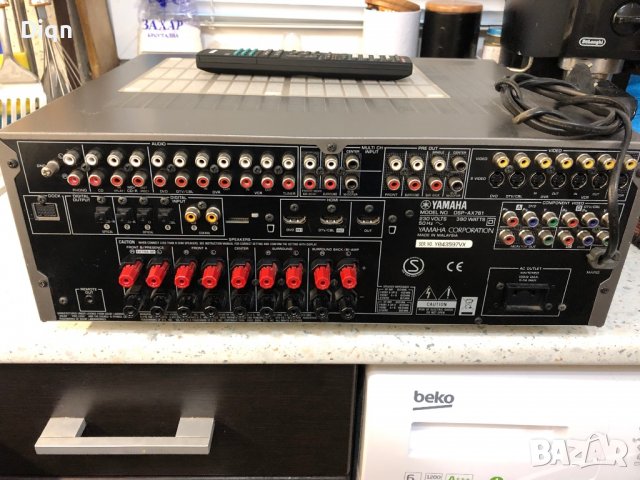 Yamaha DSP-AX761, снимка 14 - Ресийвъри, усилватели, смесителни пултове - 37118233