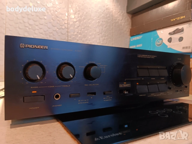 PIONEER A-441 усилвател, снимка 3 - Ресийвъри, усилватели, смесителни пултове - 21687073