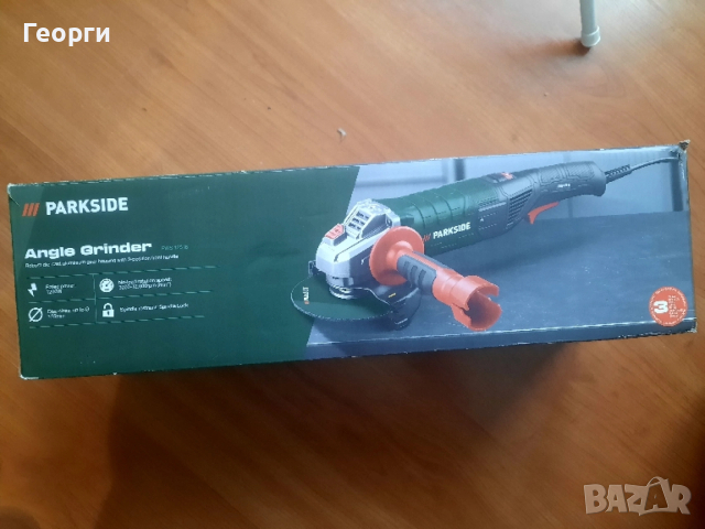 Чисто нов ъглошлайф Parkside pws 125 I8 Парксайд 