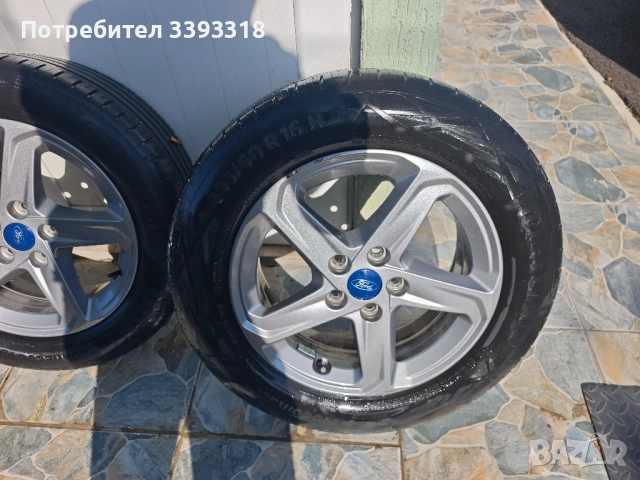 Оригинални джанти с гуми за Форд, снимка 3 - Гуми и джанти - 52327162