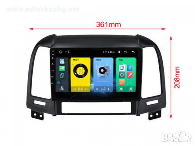 НАВИГАЦИЯ АНДРОИД HYUNDAY SANTA FE, снимка 2 - Аксесоари и консумативи - 29029071