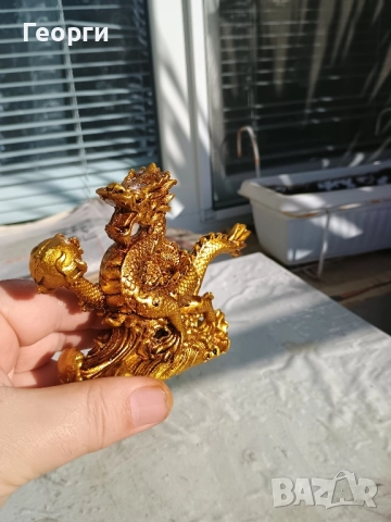 Статуетка дракон, снимка 4 - Статуетки - 52476499