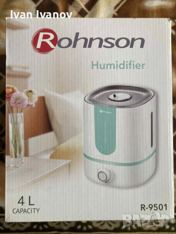 Нов овлажнител Rohnson R-9501