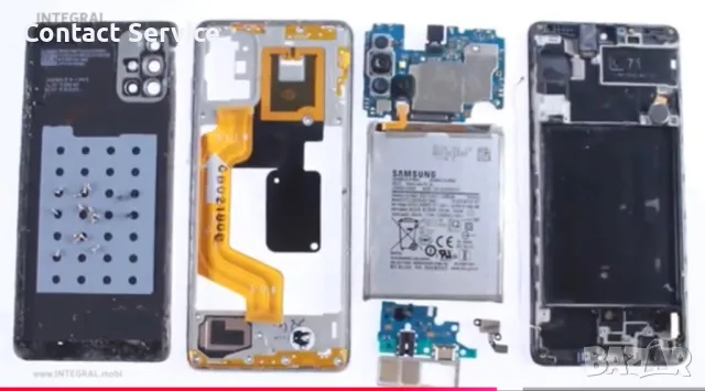 Samsung Galaxy A71 A715F на части