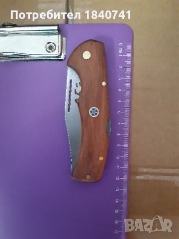 Джобен нож ръчна изработка, снимка 4 - Ножове - 43044122