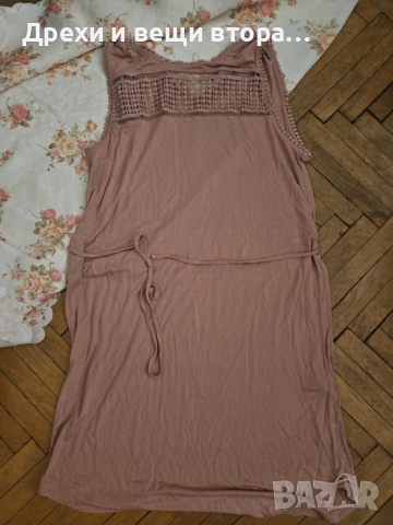 Текстилна рокличка H & M размер L, снимка 2 - Рокли - 52992079