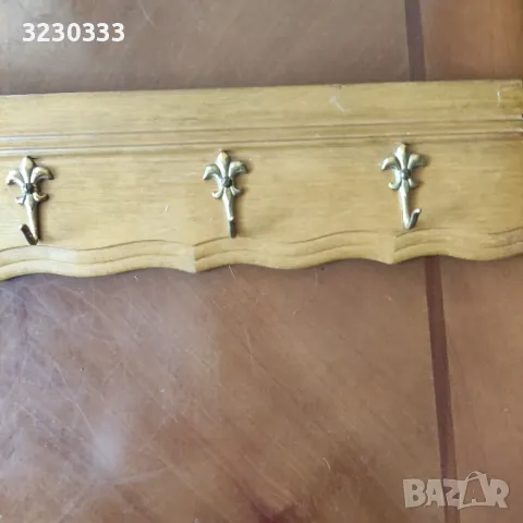 Дървена закачалка , снимка 10 - Аксесоари за кухня - 48690131