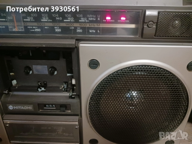 hitachi trk 8200, снимка 2 - Радиокасетофони, транзистори - 52294454