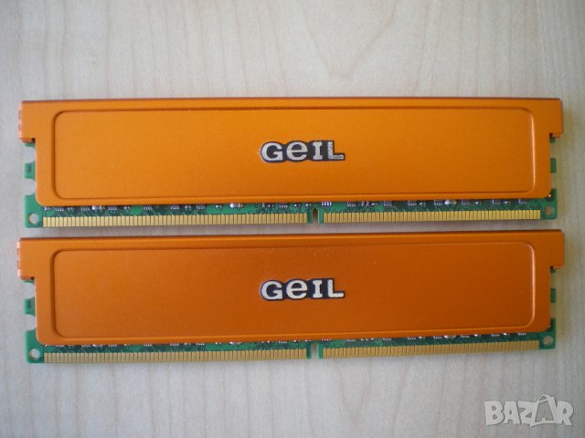 Рам памет Geil 4GB (2x2GB) DDR2 PC2-6400 800MHz, снимка 2 - RAM памет - 43051003