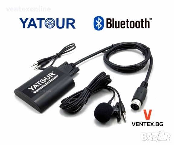 Yatour BTK Bluetooth/AUX интерфейс за Hyundai Santa Fe, Tucson, Sonata