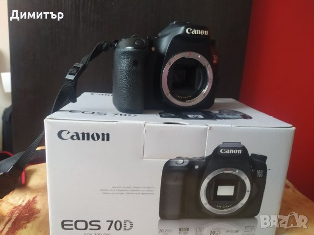 Canon 70D + обектив 18-135мм