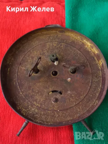 СТАРИНЕН НЕМСКИ КОЛЕКЦИОНЕРСКИ МЕХАНИЧЕН РЕТРО БУДИЛНИК от ЦАРСКО ВРЕМЕ 43625, снимка 17 - Антикварни и старинни предмети - 44466187