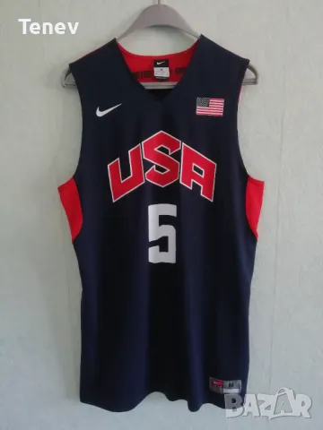 USA Kevin Durant Nike Olympics 2012 оригинален потник САЩ Дюрант размер М